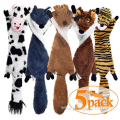 5-piece pet sounding plush toy simulated animal skins